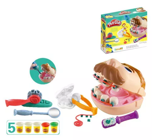 купить Игрушка Essa 8605 Set Play-Doh Domnul Dinte в Кишинёве 