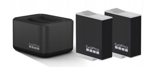купить Зарядное устройство для фото-видео GoPro Incarcator Dublu + 2 acumulatori Enduro (ADDBD-211-VE) в Кишинёве 