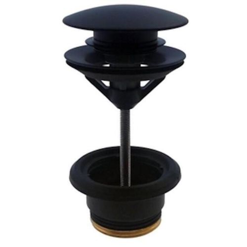 cumpără Sifon pentru chiuvetă bucătărie HERZ Scurgere Quick-Clack Black UH16009B în Chișinău 