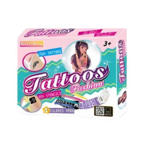 купить Набор для творчества Essa ZG012 Set pentru crearea tatuajelor lavabile в Кишинёве 