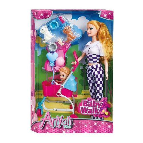 cumpără Păpușă Essa 131-5-O Plimbare cu bebelușul (în asort.) în Chișinău 