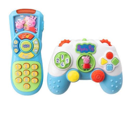 cumpără Jucărie HTI 1500030 Set de Controler în două piese Purcelușa Peppa în Chișinău 