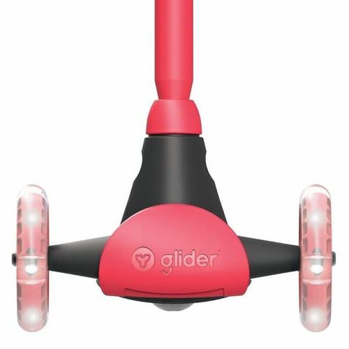 купить Самокат Yvolution YV-101258 Y Glider Kiwi Red, cu 3 roti в Кишинёве 