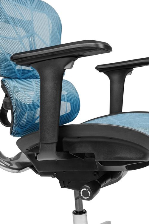 купить Офисное кресло CUSTÓ Torino, albastru в Кишинёве 