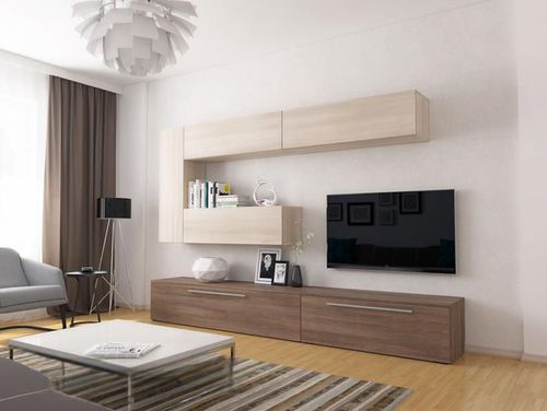 cumpără Set mobilă living Indart Livingul Kubo 06 (300x43x210) în Chișinău 