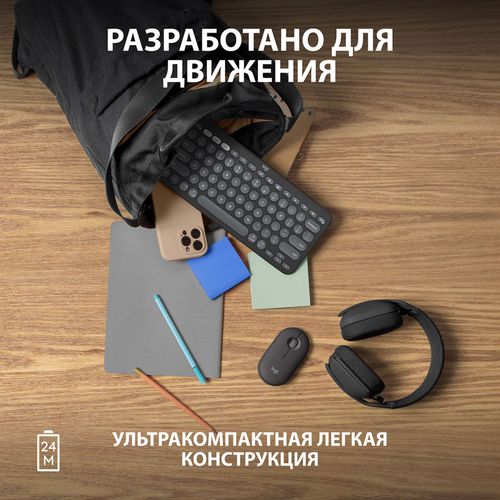 купить Мышь Logitech Pebble 2 M350s Graghite в Кишинёве 