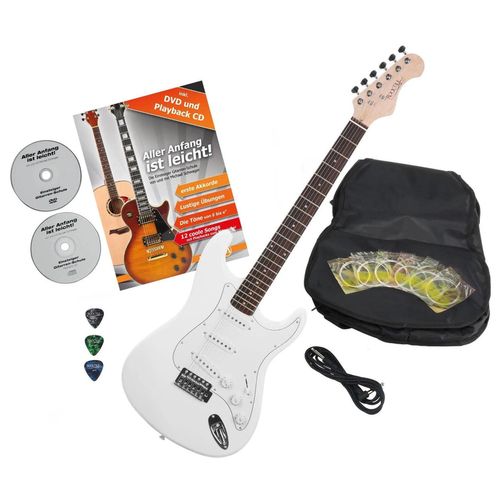 cumpără Chitară Rocktile Sphere Classic Electric Guitar Wh Bundle în Chișinău 