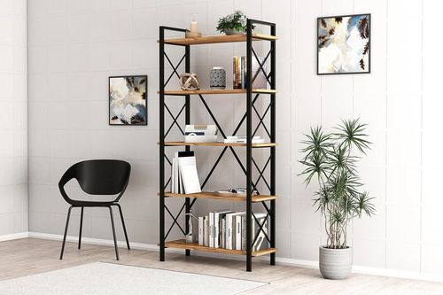 купить Офисный стеллаж Hanah Home Nero Elit в Кишинёве 