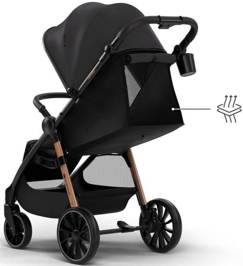 cumpără Сărucior pentru copii KinderKraft Grande 2 Midnight Black (KSGRAN02BLK0000) în Chișinău 