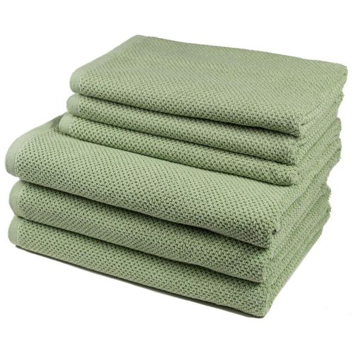 cumpără Textile de casă Sweet Home Prosop de fata Harmony 50x85 cm, 490g/m2 Laurel Green în Chișinău 