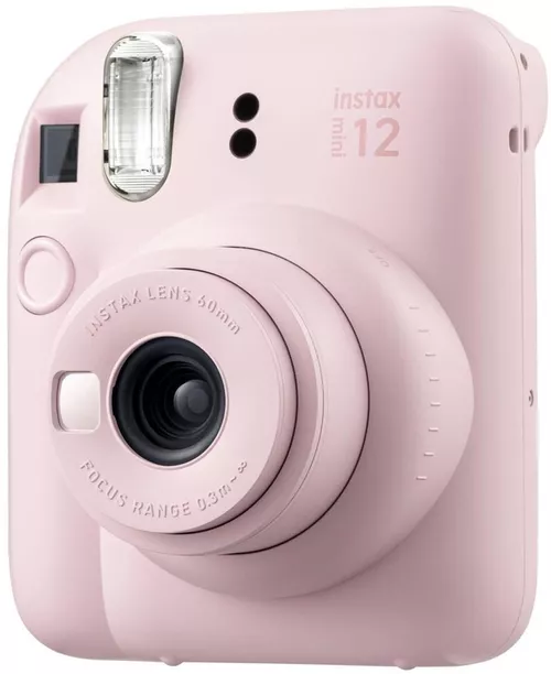 купить Фотоаппарат моментальной печати FujiFilm Instax mini 12 Blossom Pink cu husa, album foto si film 1x10 в Кишинёве 