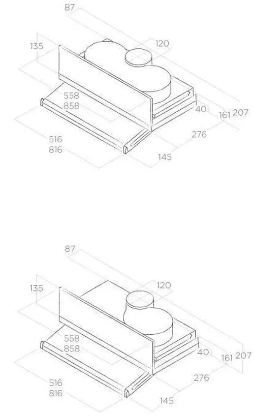 купить Вытяжка Elica CIAK LUX GR/A/L/86 в Кишинёве 