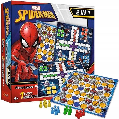 cumpără Joc educativ de masă Trefl (2419) Snakes and Ladders „Spider-Man” (RO) în Chișinău 