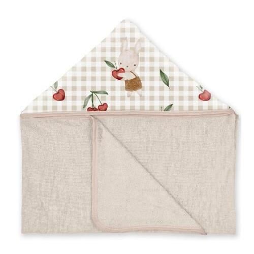 купить Аксессуар для купания Albero Mio Полотенце Bamboo CP5 Cherry fun 50x120 cm в Кишинёве 