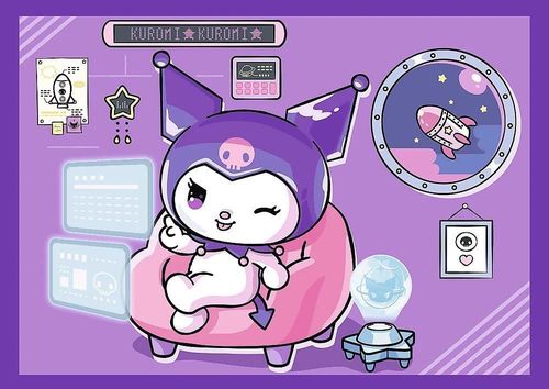 купить Головоломка Trefl 34676 Puzzles 4in1 Day with Kuromii, Hello Kitty в Кишинёве 