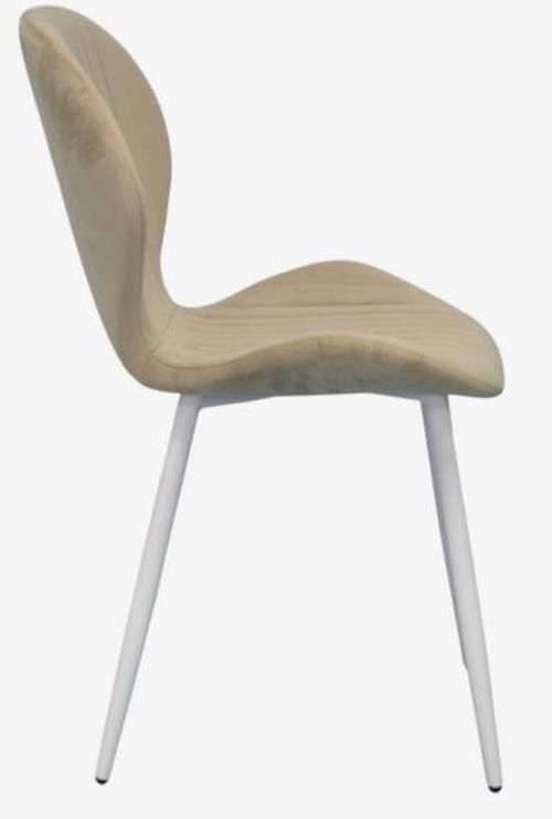 купить Комплект стол и стулья Evelin di Costacurta стол DT 404-5Wh + 3 стула YTC-064Wh Light beige в Кишинёве 