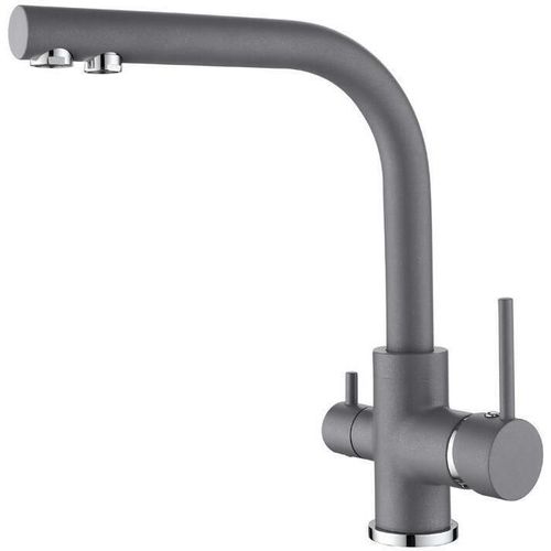 купить Смеситель кухонный Helika-AquaSanita 2663L-202 AKVADUO LONG Alumetallic в Кишинёве 