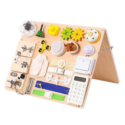 cumpără Puzzle New World BisibCalc Busyboard Light On, 208203 în Chișinău 