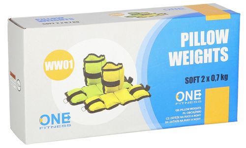 купить Утяжелители для рук и ног ONE Fitness 6461 Greutati picioare 2x0.7kg WW01 (17-47-381) в Кишинёве 