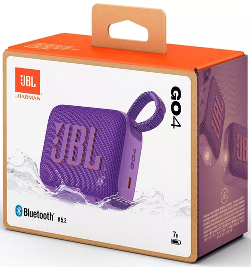 купить Колонка портативная Bluetooth JBL GO 4 Purple в Кишинёве 