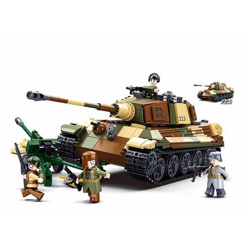 купить Конструктор Sluban B0980 Army (Battle of Budapest) The king tiger в Кишинёве 
