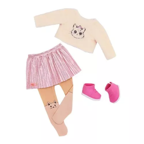 cumpără Păpușă Battat BD31579Z Our Generation Sheela 46 cm cu motanas Sammy, cod 61765 în Chișinău 