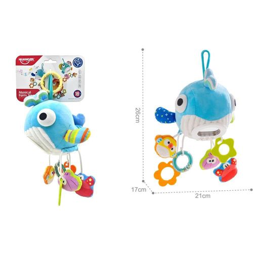 cumpără Zornăitoare Huanger (77969) Balena de pluș HE0561 în Chișinău 