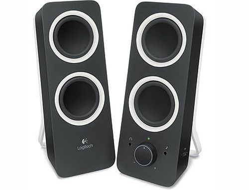 cumpără Boxe Logitech Z200 Stereo Speakers Midnight Black 2.0, ( RMS 5W, 2x2.5W satel.), 980-000810 (boxe sistem acustic/колонки акустическая сиситема) în Chișinău 