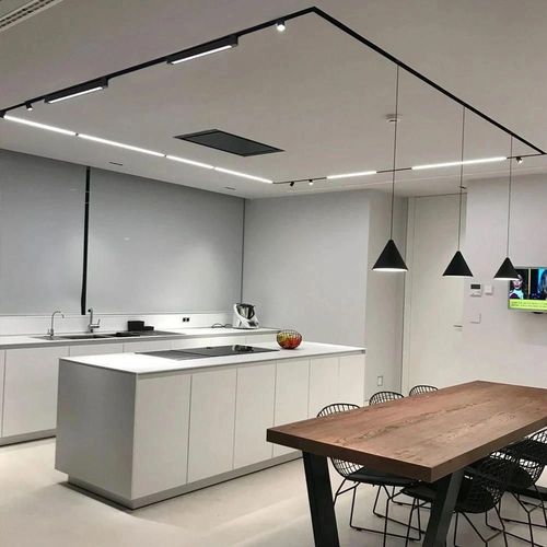 купить Освещение для помещений Vivalux 75643 Pistă de lumină cu LED-uri, DRAX, 30W, 3CCT, 2000lm, negru (VIV005208) в Кишинёве 