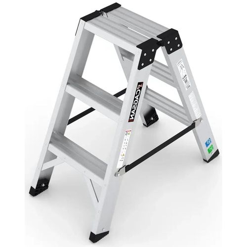 купить Лестница Cagsan EVR-PRO3 двухсторонняя стремянка, 2x3 ст, H=0.83m, макс.нагрузка150kg в Кишинёве 