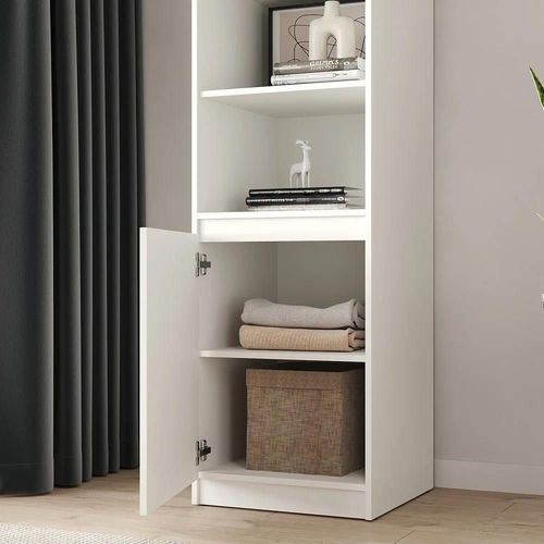 купить Шкаф детский MebelStar NEO 1D 50x50x210 White (MBS-1150) в Кишинёве 