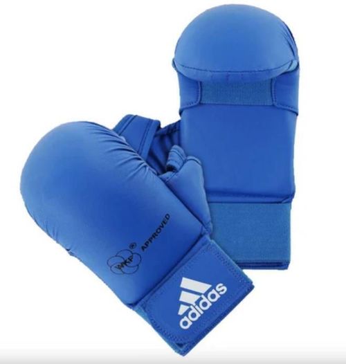 купить Товар для бокса Adidas 20444 WKF Karate Mitt Bigger S Blue в Кишинёве 