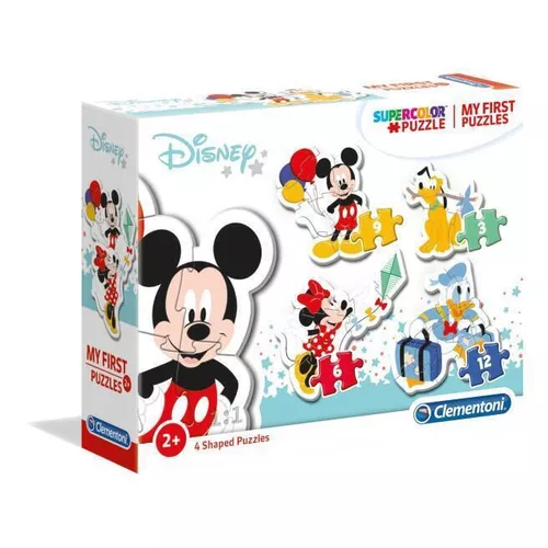 купить Головоломка Clementoni Puzzle 3+6+9+12 Primii mei puzzle - Mickey Mouse Disney (20819) в Кишинёве 