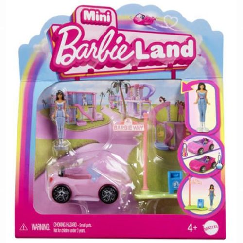 купить Домик для кукол Mattel HYF38 Кукла Mini Barbieland в Кишинёве 