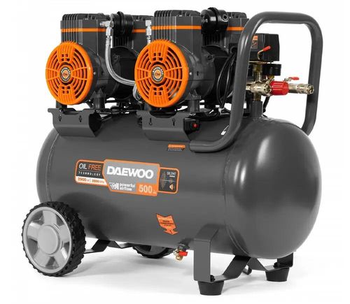 cumpără Compresor Daewoo DAC 480S 50L 500l/min 8bar 2.9kW (безмасл.) în Chișinău 