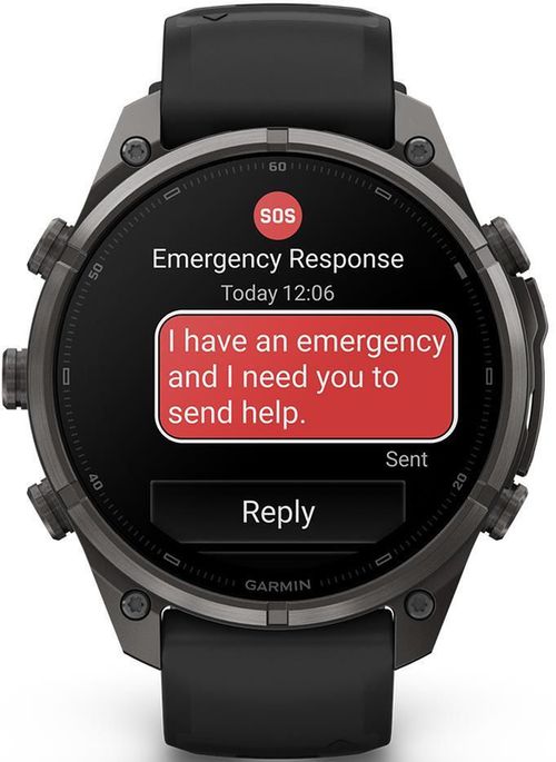 cumpără Ceas inteligent Garmin Fenix 9 Pro, 47mm, inReach, CgyDLC/Bk/Pbl bd (010-04336-11) în Chișinău 