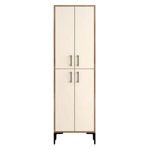 cumpără Raft pentru încălțăminte Trendy Berlin A, Nuc, Crem 60x200x35cm în Chișinău 