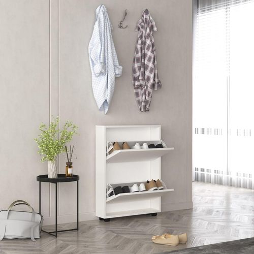 купить Полка для обуви Mobildor-Lux Leo Slim 100x16x86H cm Sonoma в Кишинёве 