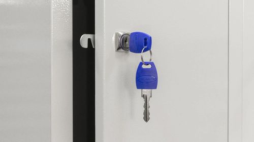 купить Офисная металлическая мебель УХЛ-МАШ ШОМ-300/1 Шкаф одежный (1800х300х500) в Кишинёве 