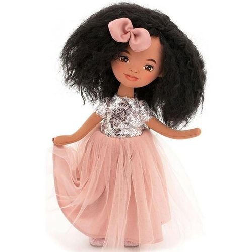 купить Мягкая игрушка Orange Toys Tina in a Pink Dress with Sequins 32 SS05-05 в Кишинёве 