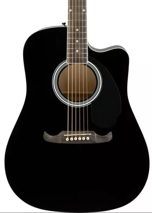 cumpără Chitară Fender FA-125CE Dreadnought Electro-Acustică - Walnut Fingerboard, Black în Chișinău 