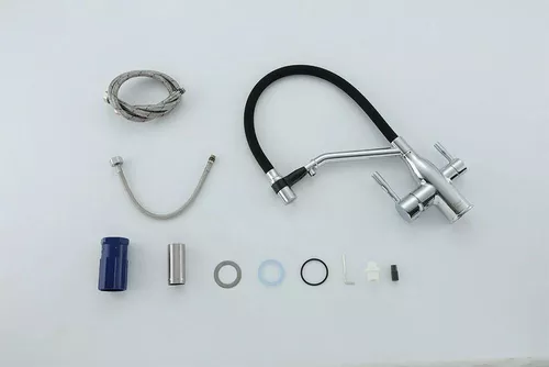 купить Смеситель кухонный Frap F 4397 (chiuveta plus flexibil) Alama CROM в Кишинёве 