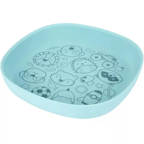 купить Посуда для кормления Skip Hop 9S256310 Farfurie din silicon Skip Hop Squad Blue в Кишинёве 