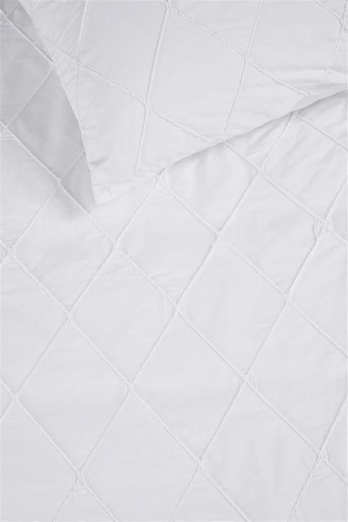 купить Постельное белье Riviera Maison 330243 Elegance 140x200/220 White в Кишинёве 