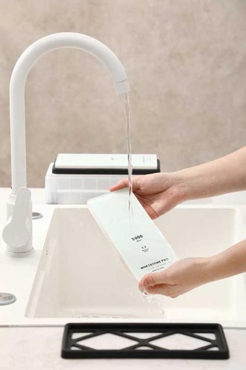 cumpără Ascutițor cuțite Takumi TK-MDS-3/10 Single Side Glass Whetstone 3000#/10000# în Chișinău 