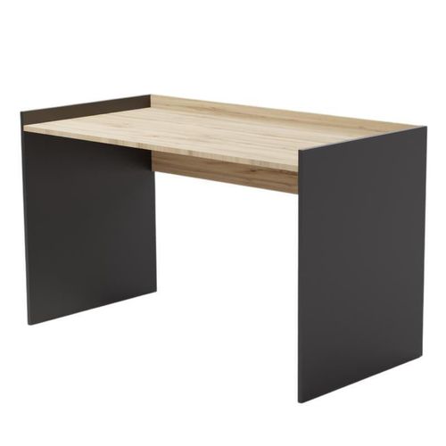 cumpără Masă de birou Smartex (10608) Tab 120cm Negru+Stejar inchis în Chișinău 