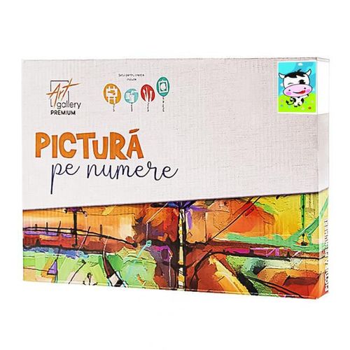 купить Картина по номерам Art Gallery CX2012 20x30cm Vacuta face din ochi в Кишинёве 