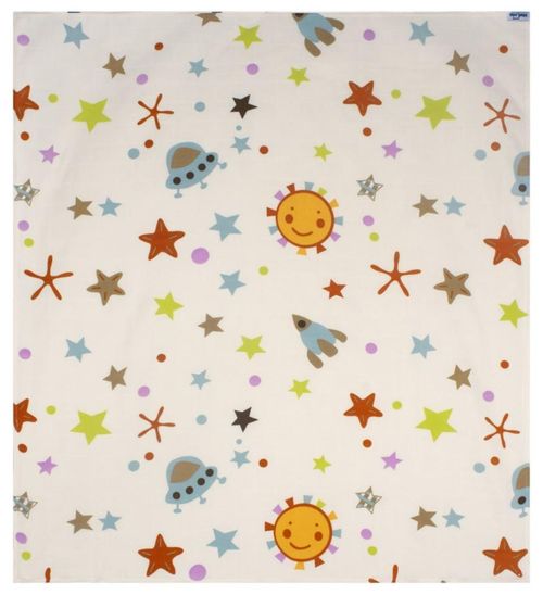 купить Детское постельное белье Sevi Bebe 301 Покрывало 120х100 Organic Muslin в Кишинёве 