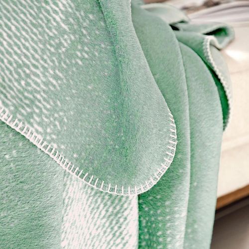 cumpără Textile de casă Ibena 1010/700 Jacquard Decke Paia Turquoise/ivory în Chișinău 