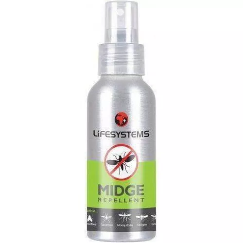 купить Аксессуар для кемпинга Lifesystems Midge 100 ml, spray impotriva insectelor в Кишинёве 